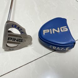 Ping CRAZ-E G2i Putter  with head cover