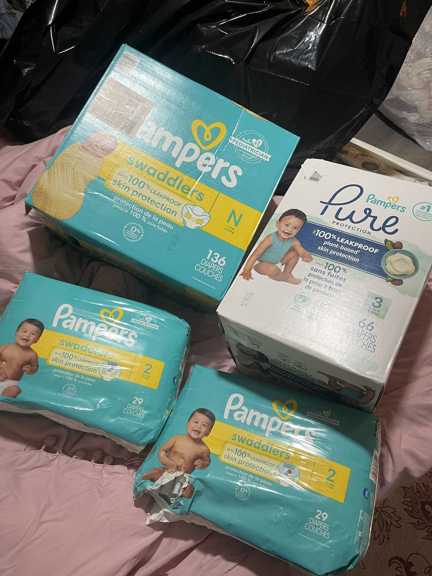 Pampers diapers