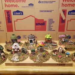 Hand Decorated Fairy Houses