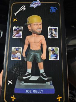 Joe Kelly Buzzers skateboard bobblehead