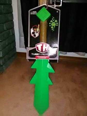 Tube heroes Captain Sparklez Sword "Brand New" - $10