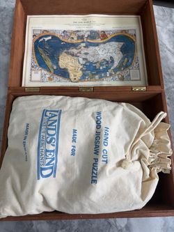 Lands end world puzzle