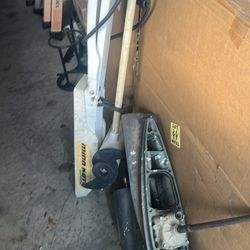 Outboard Lower Unit And Trolling Motor 