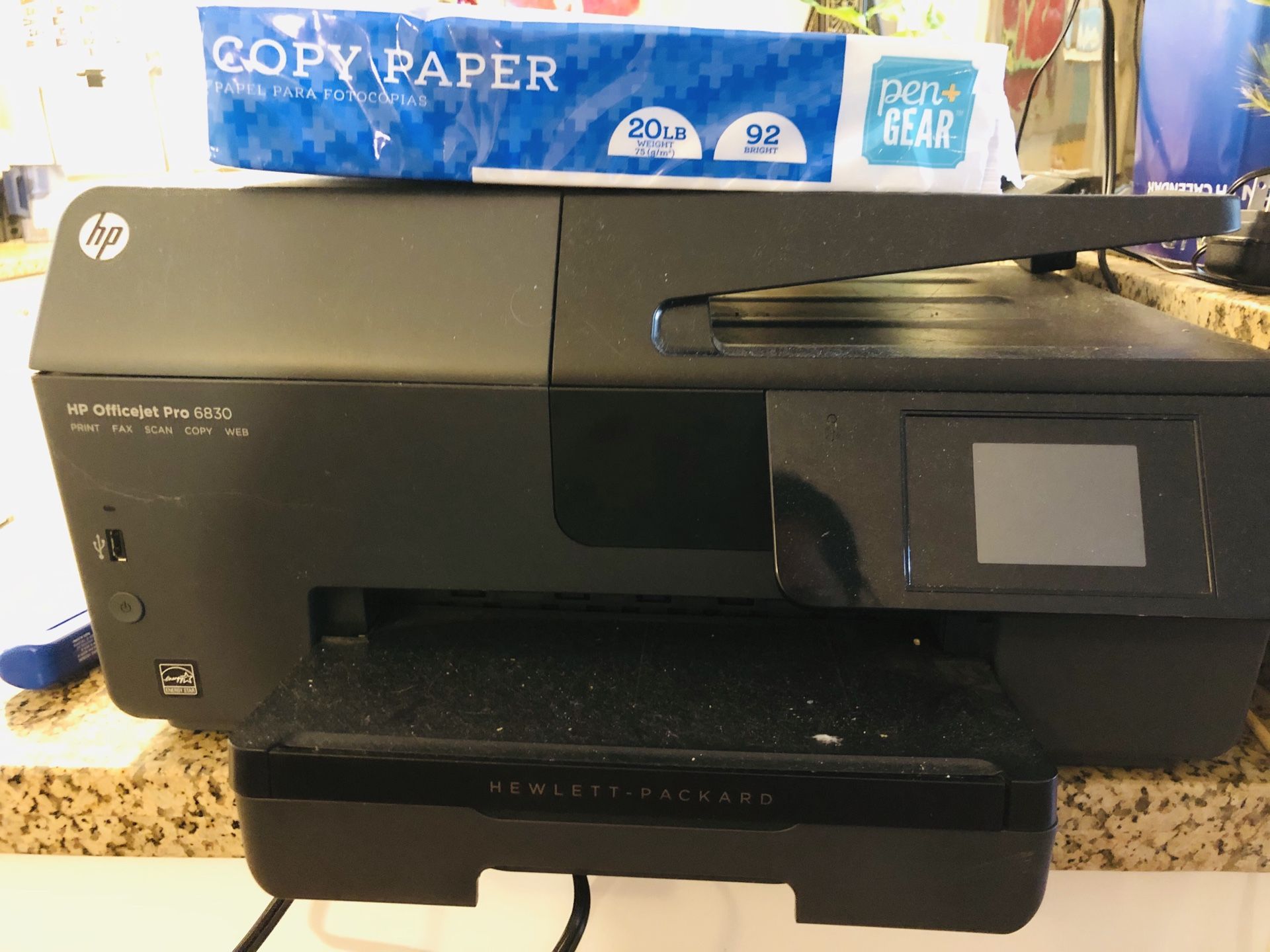 Wireless Printer and copy paper (print scan fax copy web)