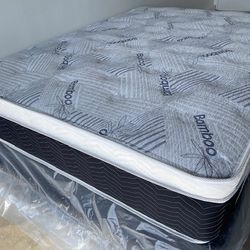Full Euro Bamboo Pillow Top!!
