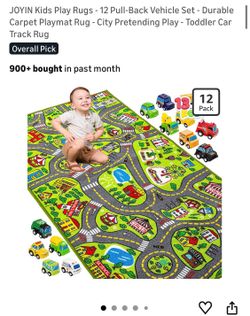 New JOYIN play mat W cars