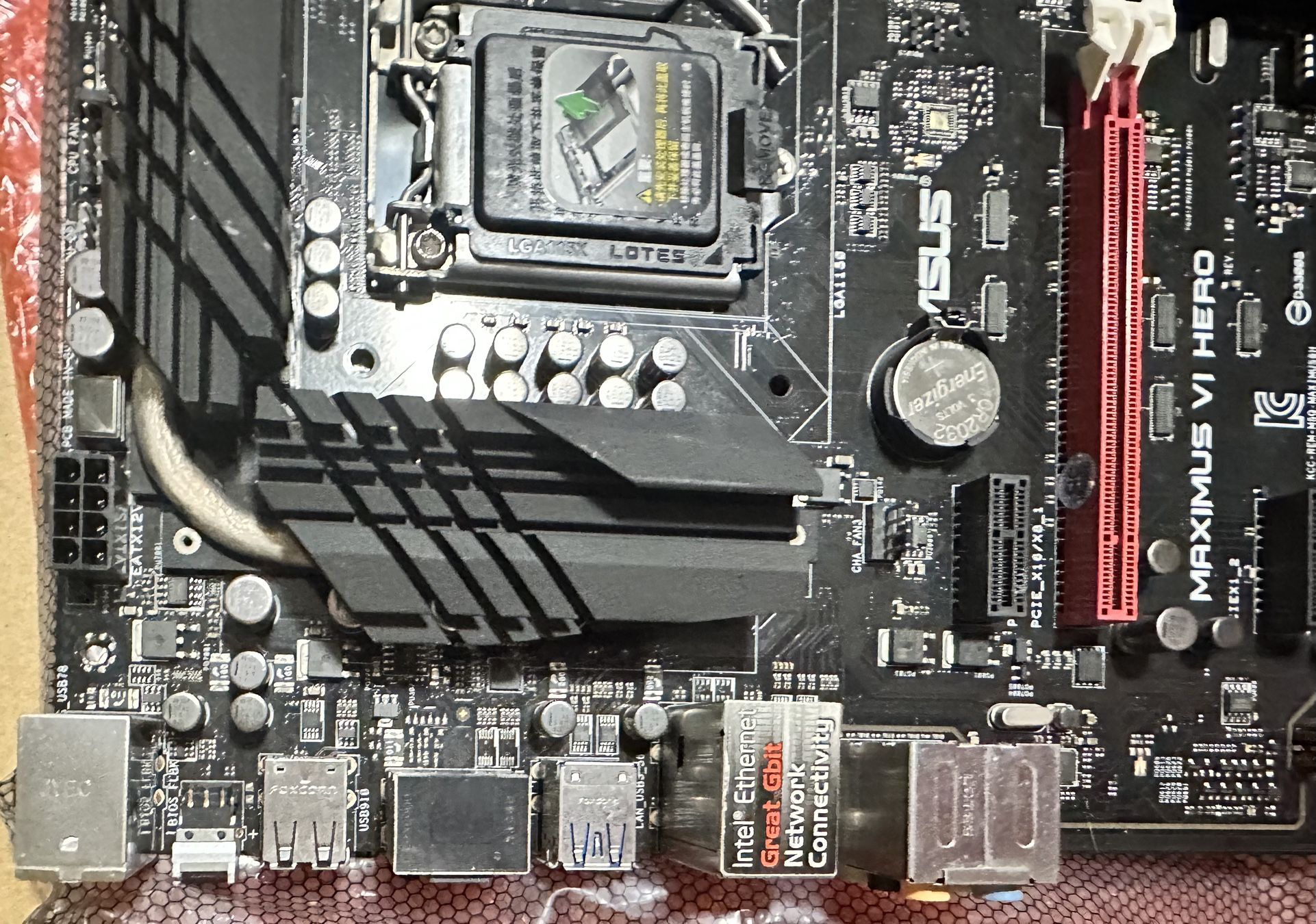 ASUS Maximus VI Hero Motherboard LGA 1150 DDR3 HDMI USB3.0 Intel Z87