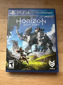 Horizon zero dawn ps4 game