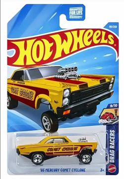 Hot Wheels '65 Mercury Comet Cyclone Drag Racers