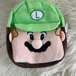 NWT Luigi Plush Backpack