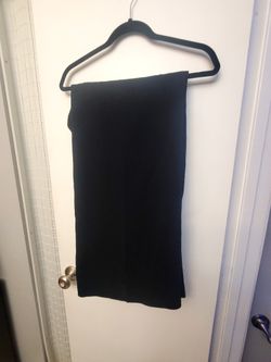 Wide Leg Black Slacks