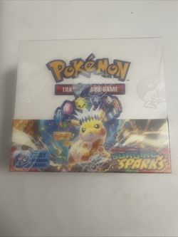 Scarlet & Violet Surging Sparks Booster Box (36 Packs) New, Sealed, Pokemon TCG