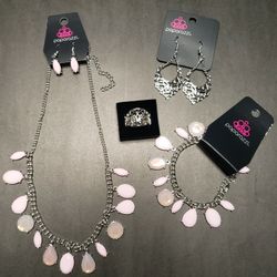 Paparazzi Accessories  Pink And Silver 