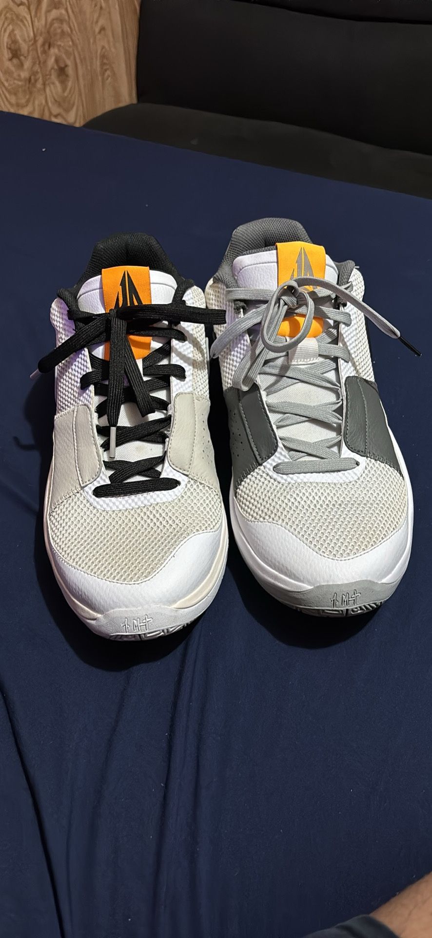 Ja Morant 1 White/Light Smoke