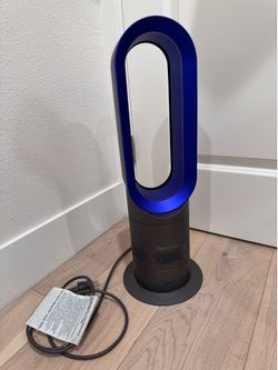 Dyson AM04 hot + cool Table fan heater blue Stylish Home Appliances with Remote