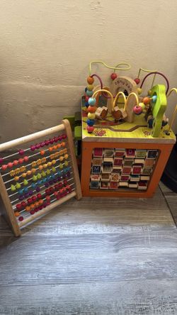 Wooden activities bundle