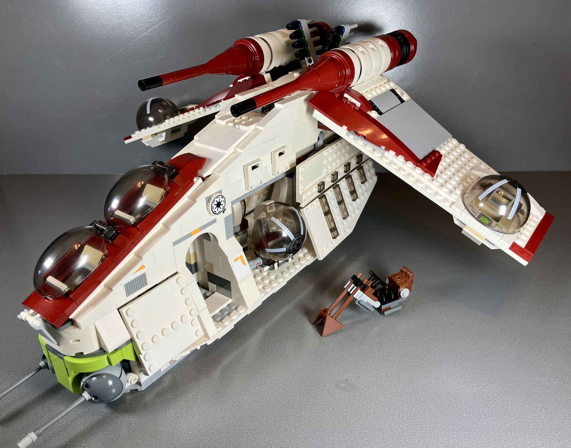 Lego 75021 Republic Gunship Complete Without Figures