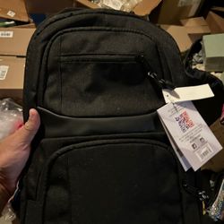 Eastsport Unisex Commuter Tech Backpack, Black 