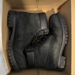 Black Timberland Boots