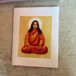 Paramhansa Yogananda Color Paper Printed Image. 