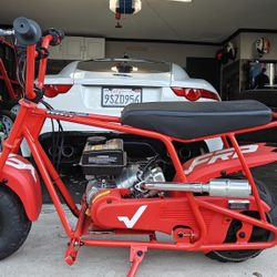 Modified faster FRP GMB100 Minibike