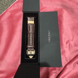 VINCERO Croc 40mm Mocha Watch Strap