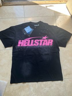 Hellstar pink rhinestone shirt