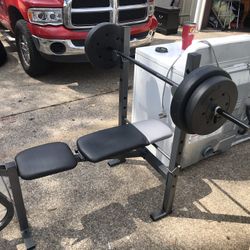 BENCH AND WEIGHTS 