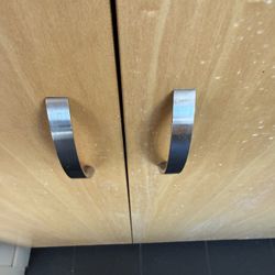 Modern Brushed Nickel Cabinet Handles – Kitchen / Bath Pulls