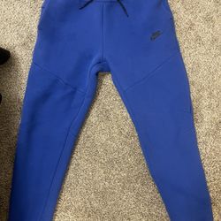 Blue Nike Tech Pants (newer Version)
