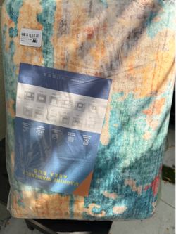 Colorful rug runner never opened