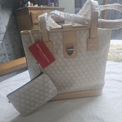 Dooney & Bourke Tote With Matching Detachable Coin Purse
