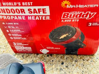 Mr. Heater 3,800 BTU Little Buddy Radiant Propane Indoor/Outdoor Space Heater