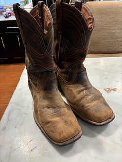 Ariat Sport Western Boot Square Toe Distressed Brown 10010963 Men’s Size 11EE