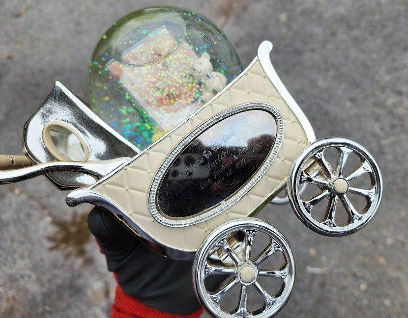 Things Remembered Engraced Carriage Snow Globe 