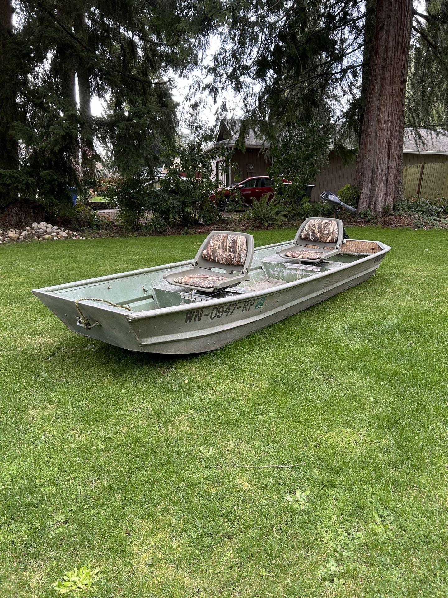 12’ Aluminum Boat