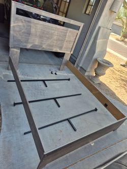 Queen bed frame