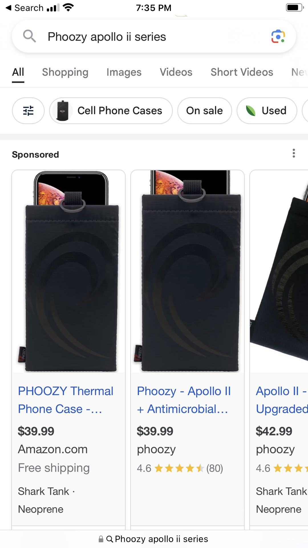 Phoozy Apollo 2 Series Phone Protecter