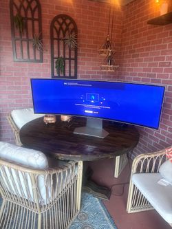 Samsung Large Curved Ultrawide Smart TV