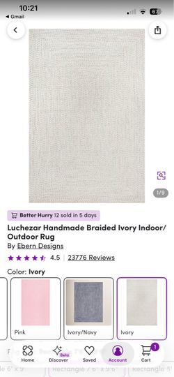 Ivory rug