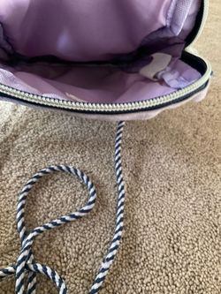 Purple justice purse