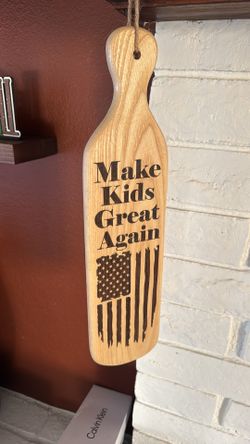 Custom Wood Paddles