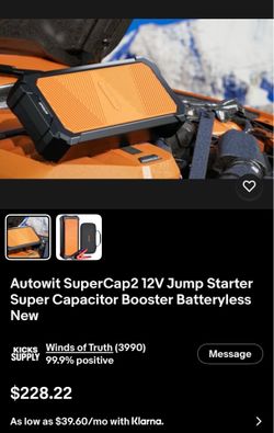 Autowit Superstart cap2 brand new
