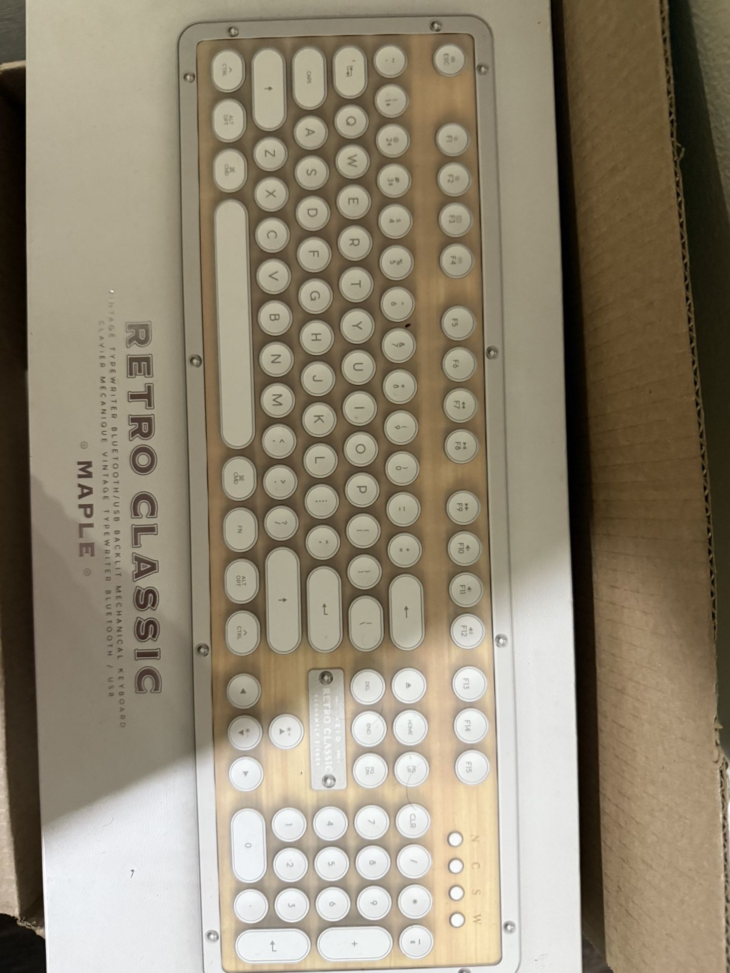 Vintage Typewriter Keyboard