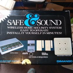 Safe & Sound Wireless Home Security System