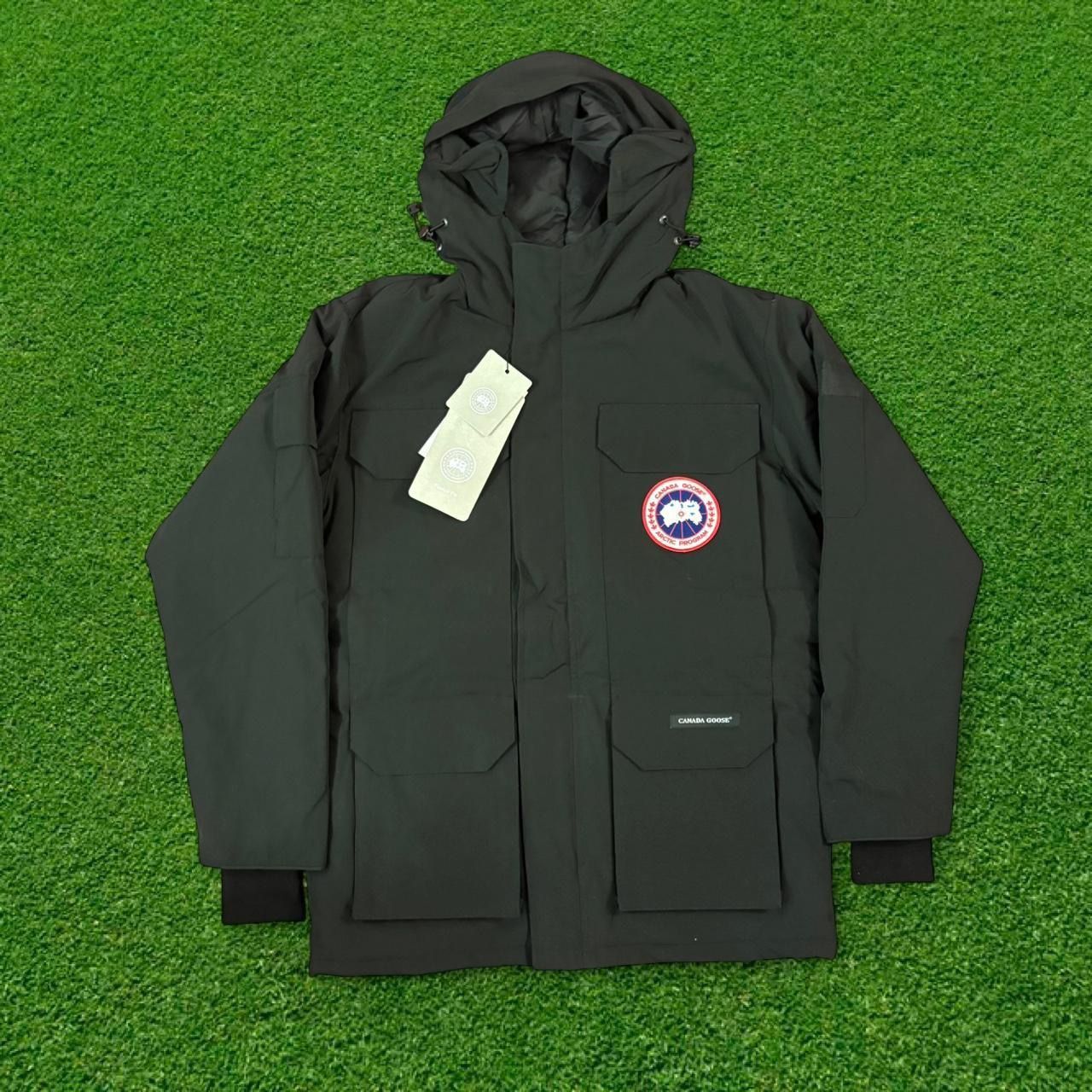 Black Canada Goose Expedition Parka
