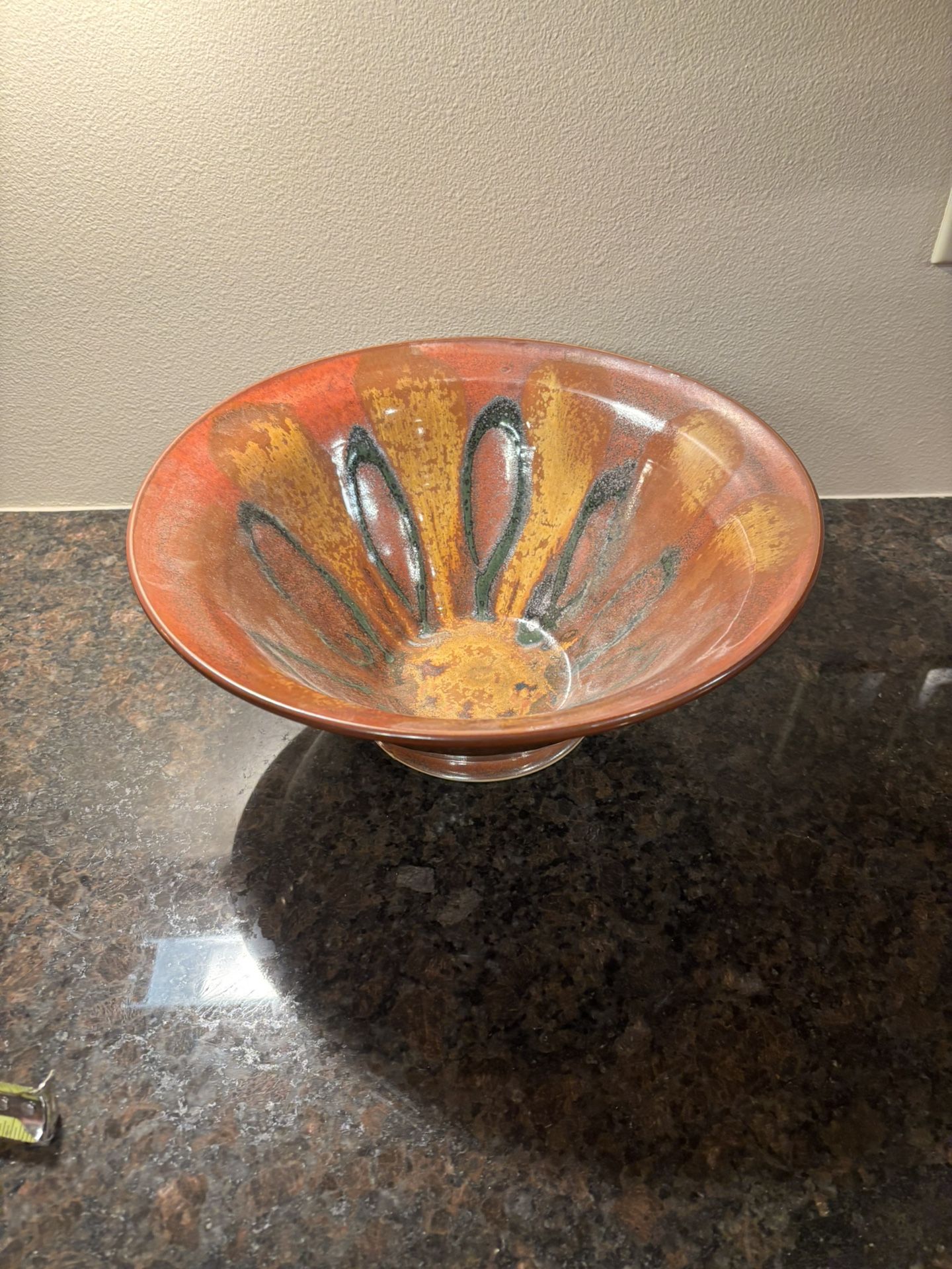 Vintage Art Pottery Bowl