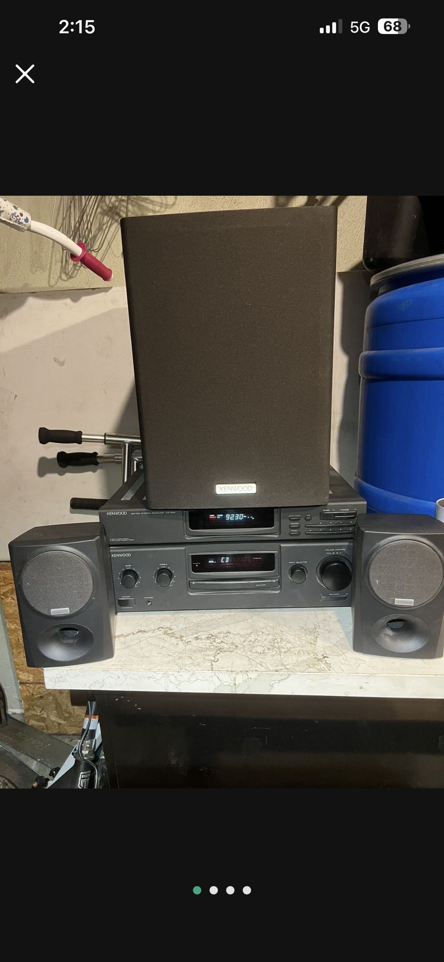 Kenwood Receiver, 200 W