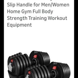Yaheetech 90lb Adjustable Dumbbells