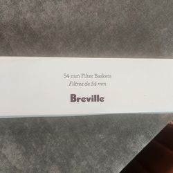 BREVILLE - New 54mm FILTER BASKETS - 1 Single Wall Filter - 2 Dual Wall Filters